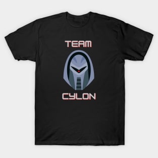 Team Cylon Battlestar Design T-Shirt